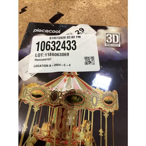 Puzzle Metalowe Model 3D - Merry Go Around Piececool