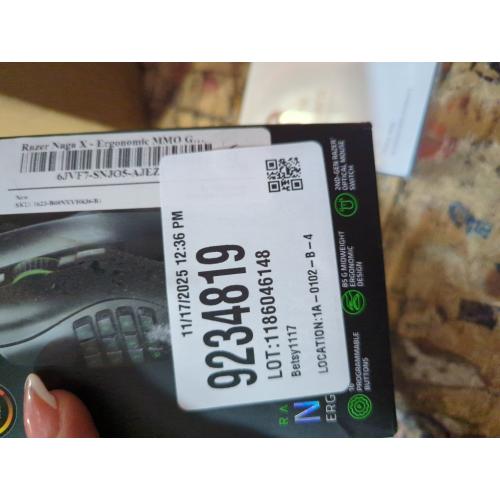 Razer Naga V2 Pro Wireless MMO Gaming Mouse: 19 1 Programmable Buttons w/Swappable Side Plates - HyperScroll Pro Wheel - Focus Pro 30K Optical Sensor - Optical Mouse Switches Gen-3-300 Hr Battery