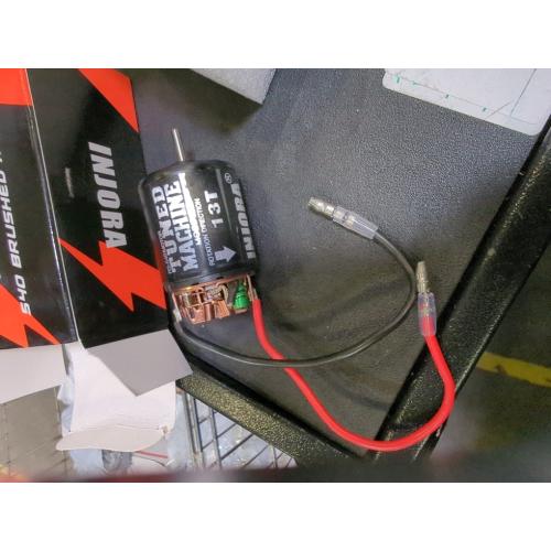 INJORA 540 Brushed Motor 13T Waterproof Motor for 1/10 RC Drift Cars Tamiya HPI Kyosho On-Road Car（13T）