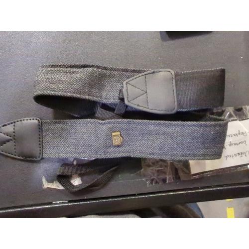 WANBY Camera Strap Black Canvas Neck Shoulder Strap with Quick Release Buckles for DSLR SLR