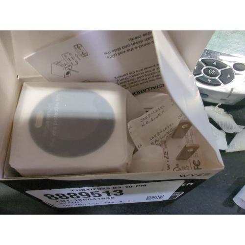 Color White Wyze Cam OG Plug-in Indoor and Outdoor Smart-Enabled Security Camera