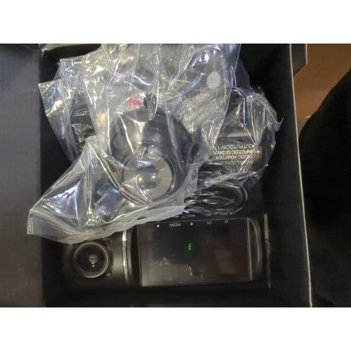 Dash Cam Front and Rear, 1080P Dash Camera for Cars, 3 Channel Car Camera Front Rear and Inside with 32GB Card, Loop Recording, Night Vision, HDR, 24Hr Parking, G-Sensor