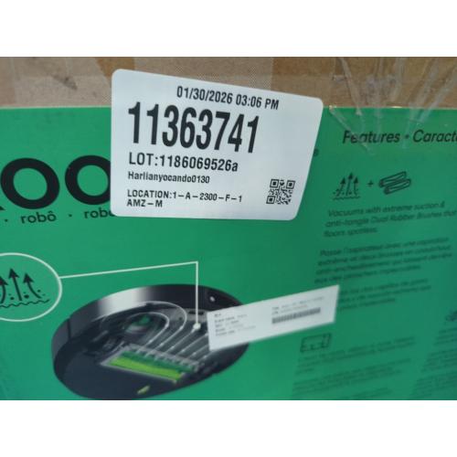 Roomba Max 705 14 in. Robotic Vacuum with Smart Navigation   AutoEmpty Dock in Black