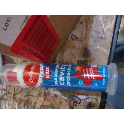 4 Pack ..Colgate Kids Maximum Cavity Protection Toothpaste Pump - 4.4oz