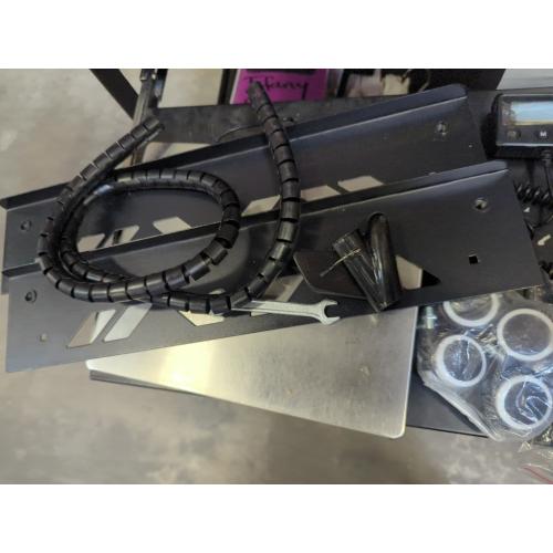Seloom Computer Tower Stand, Adjustable PC Stand, Heavy-Duty Mobile CPU Tower Holder with Rolling Caster Wheels, Fits Most Gaming Desk Floor