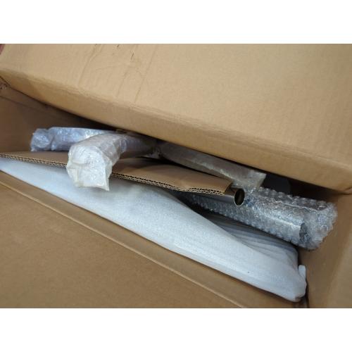 SILVER HEAVY DUTY ChoJiah Extra Large Mayo Stand Rolling Salon Tray Hairstylist Tray Heavy Duty Tattoo Tray, Ideal Use for for Hair Salon Dental Hairstylist Cart