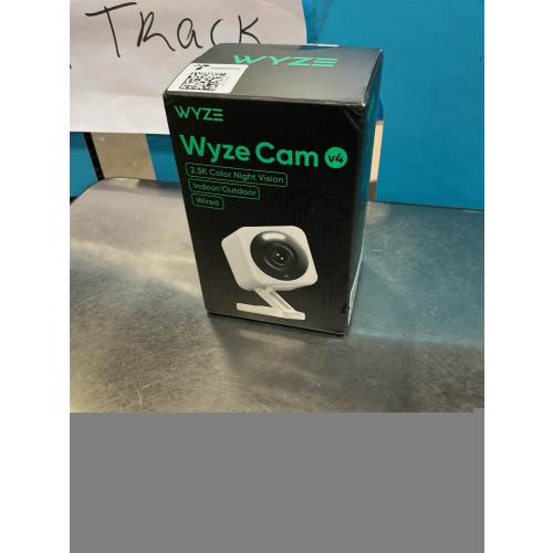 WYZE Cam v4 (Latest Model), 2.5K AI Security Camera, Indoor/Outdoor Cameras for Home Security, Baby Monitor & Pet Camera, Vibrant Color Night Vision, No Subscription Required, Free Expert Help