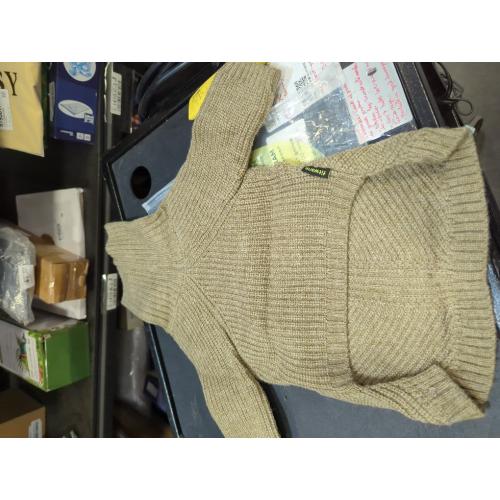 Beige Large Fitwarm Thermal Knitted Dog Sweater Doggy Winter Coat Pet Clothes Doggie Turtleneck Jacket Puppy Outfits Cat Sweatsuit