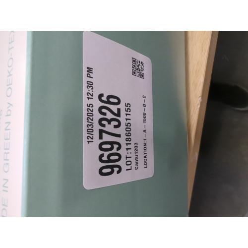 Haven Waffle Large/X-Large Organic Cotton Robe in Lunar Rock