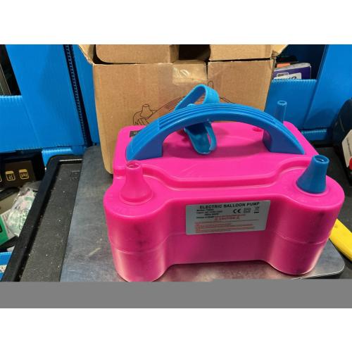 Balloon Pump 600W 110V Electric Balloon Pump Portable Electric Inflator Balloon Air Pump-2 Tying Tools Balloon Blower for Party Decoration