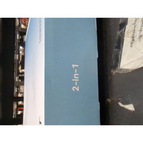 MakeFit Dual Handheld Shower Head Combo, 2-in-1 Rain Shower Heads System 8 Inch Rainfall Shower Head and 10 Modes High Pressure Hand Held Showerhead with Built-in Power Wash