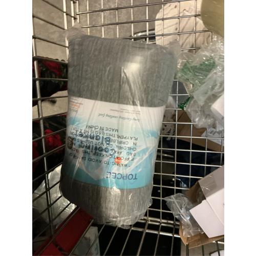 Topcee Cooling Blanket (90x90Queen Size) for Sweats Absorbs Heat to Keep Adults Cool on Warm Nights, Q-Max 0.5 for Hot Sleepers, Ultra-Cool Lightweight Blanket for Bed