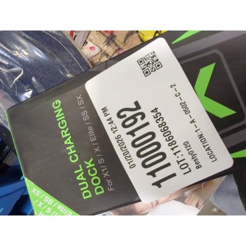 Upgraded Controller Charger Station with 2x5520mWh Rechargeable Battery Packs for Xbox One/Series X|S, Dual Charging Dock for Xbox One Battery Pack (Controller not Included)