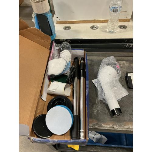 Electric Spin Scrubber for Cleaning Bathroom: Cordless Power Shower Scrubber - Electric Cleaning Brush for Tile Tub