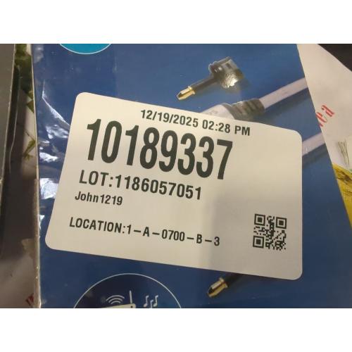 Philips 6' Elite Toslink Digital Fiber Optic Cable with 2 Mini Adapters - Gray