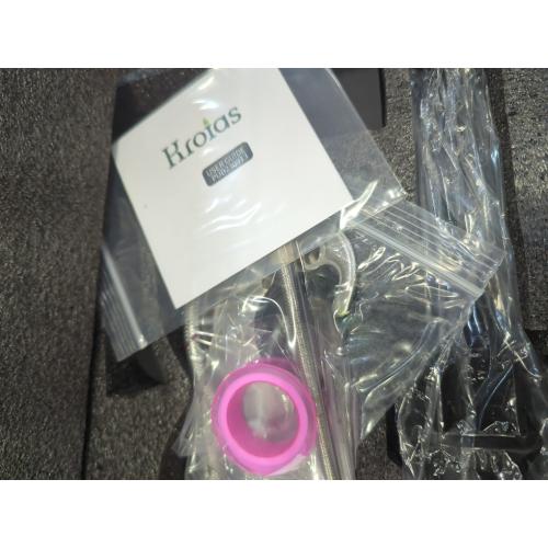 Matte Black Waterfall Bathroom Faucet 1 Hole or 3 Hole, Single Handle Rv Bathroom Sink Faucet with Pop Up Drain, Bathroom Vanity Faucet with cUPC Supply Hose and Deck Plate