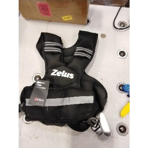 ZELUS Weighted Vest for Men and Women | 4-10lb/11-20lb/20-32lb Vest with 6 Ironsand Weights for Home Workouts | Adjustable Body Weight Vest Exercise Set for Cardio and Strength Training