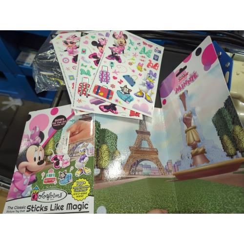 Colorforms Travel Set, Stickers for Kids – Disney Minnie Toys, Arts and Crafts, Reusable Sticker Book, Kids Stickers, Toddler Crafts, Stickers for Boys, Girls, Arts & Crafts, Craft Supplies, Ages 3
