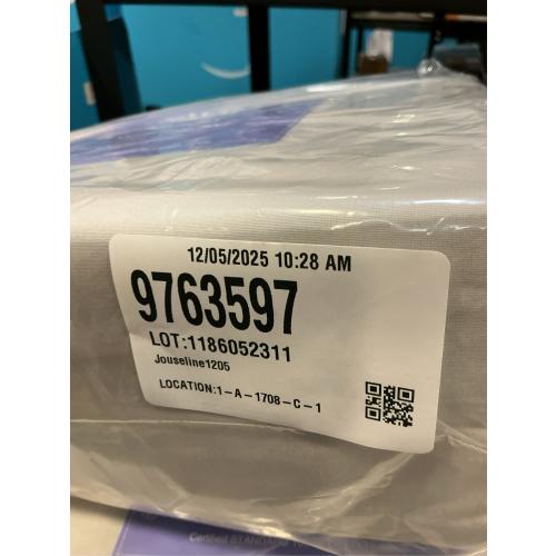 Wild Sage Brushed Cotton Percale 300-Thread-Count Queen Sheet Set in Lunar Rock