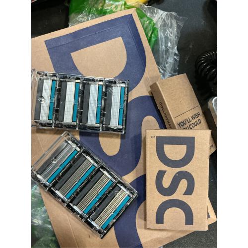 Dollar Shave Club | 6 Blade Razor Refills (8 Pack) | 6 Stainless Steel Blades for a Close & Comfortable Shave