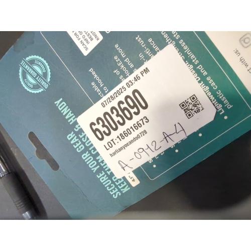 HOOK-EZE Fly Fishing Zinger Retractor for Anglers Vest, Pack of 3 - Fishing Gear and Equipment for Nippers, Forceps, Fly Float Ant, Belt Loops & Backpack