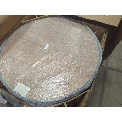 DENKOE Size 32 Inch Round Fire Pit Table with Fire Pit Grill, Extra Thick, Heavy Duty Fire Bowl, Deep Outdoor Firepit, Wood Burning Firepits for Outside Patio, Backyard Fire Pits, Large BBQ Pit