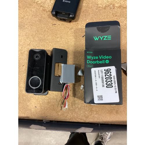 Wired Video Doorbell v2, 2K HD Video with Head-to-Toe view, 2-way Audio, Night Vision, Voice Assistants