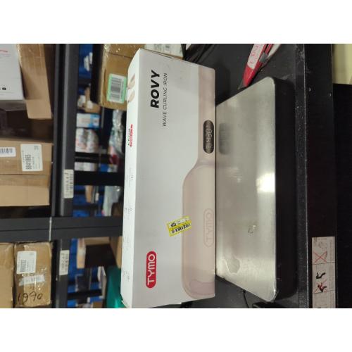 Curling Iron Hair Crimper Waver - TYMO ROVY Beach Waves Curling Wand, Ionic Deep Waver Hair Curler Tool with Ceramic 3 Barrel for Women, Dual Voltage, Anti-Scald, Easy to Use, Pink, 1 Inch