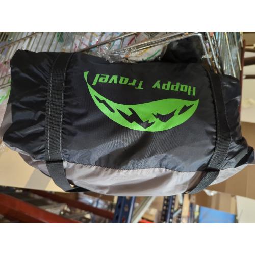 Happy Travel Camping Tent, 4/6 Person Dome Tents for Camping with Rainfly, Waterproof Clip Easy Setup Portable Family Tent with Mesh Windows, 20% More Headroom Backpacking Tents for Camping & Hiking