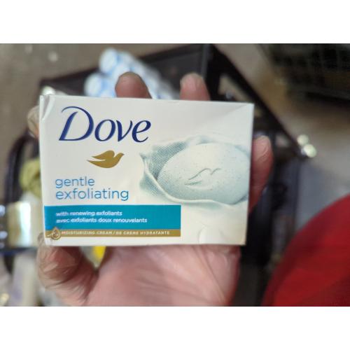 Dove Gentle Exfoliating Beauty Bars, 4.25 oz bars, 2 ea (Pack of 2)