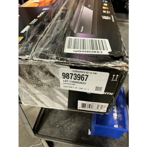 Panasonic 4K Ultra HD with HDR10  and Dolby Vision Playback - Hi-Res Sound - 4K VOD Streaming - Voice Assist Blu-ray Player, 7.1 Analog out on RCA