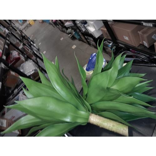 Velener 28 Inch Artificial Agave Plants Outdoor Set, Large Fake Plants Indoor for Home Decor, Realistic UV Resistant Faux Succulents Plants Without Pot, Set of 2