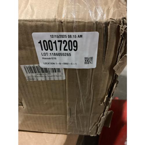 Arch Backdrop Stand - 3PCS (7.2ft, 6.6ft, 6ft) Upgraded Metal Arch Backdrop Stand - Easy to Set up Gold Wedding Arch Frames- for Weddings, Birthday Parties, Baby Showers, Family Gatherings