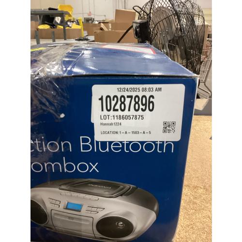 Insignia AM/FM Radio Portable CD Boombox with Bluetooth