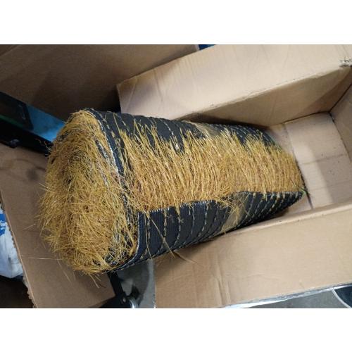 XLX TURF Synthetic Thatch Grass Roof for Western Party Decor Tiki Bar - Fireproof Artificial Hay Straw Roll Barn Wedding DIY Crafts Birthday Background Garden Fence Patio -