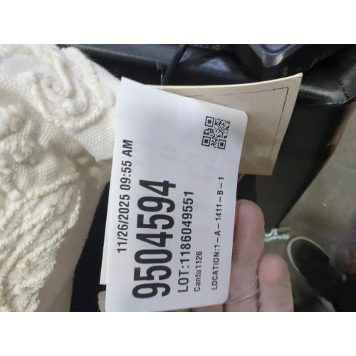 Artistic Accents Decorative Pillow White Beads With Tassel