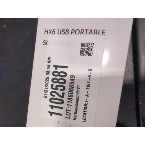 Cordless Soldering Iron Kit, ELMCONFIG 1100mAh USB Wireless Electric Soldering Gun Pen, Portable and Rechargeable for Home Appliance Repair, Electronic Components, DIY, Black