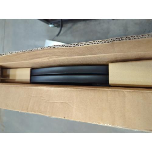 Black 40x32 Malier Metal Freestanding Dog Gate, 32'' Height Outdoor Indoor Dog Fences, Extra Wide Foldable Puppy Gate for Stairs (Black, 【2 Panels】 40''W × 32''H)