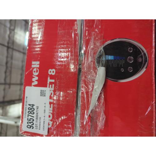 Honeywell QuietSet 40 in. H 8 speed Oscillating Tower Fan Remote Control