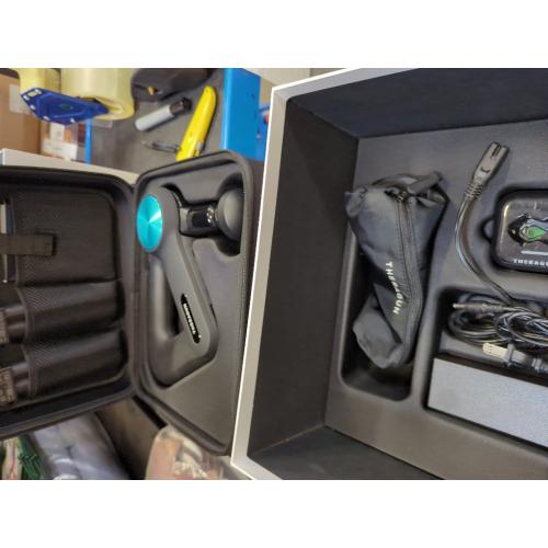 Therabody - Theragun PRO (4th Gen) Bluetooth   App Enabled Massage Gun   6 Attachments, 2 Batteries, 60lbs Force - Black