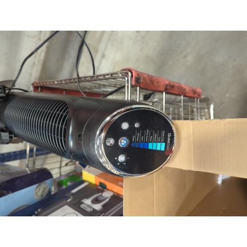 Honeywell QuietSet 40 in. H 8 speed Oscillating Tower Fan Remote Control