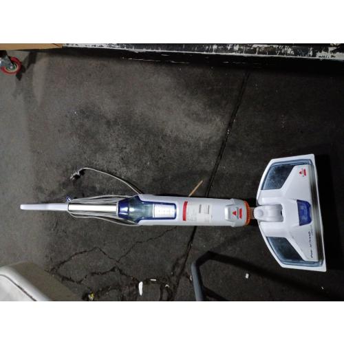 Bissell PowerFresh Deluxe 1806 Steam Mop for Tile, Hardwood & Sealed Floors w/Built‑in SpotBoost Brush, Fast 30‑Second Warm‑Up, Variable Steam Levels, Fresh Scent Discs Compatible