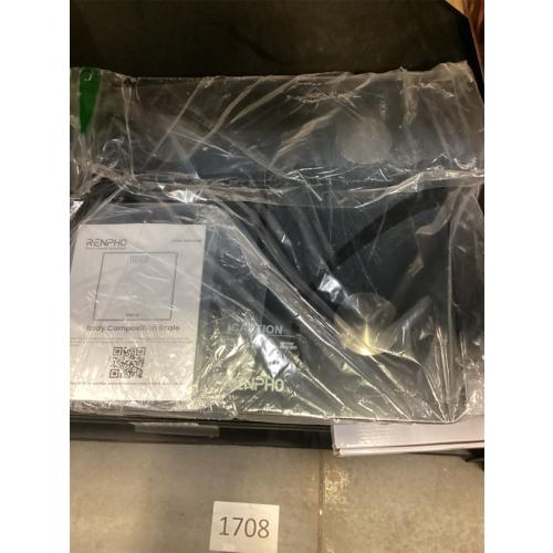 RENPHO Smart Scale for Body Weight, Digital Bathroom Scale BMI Weighing Bluetooth Body Fat Scale, Body Composition Monitor Health Analyzer with Smartphone App, 400 lbs - Elis 1