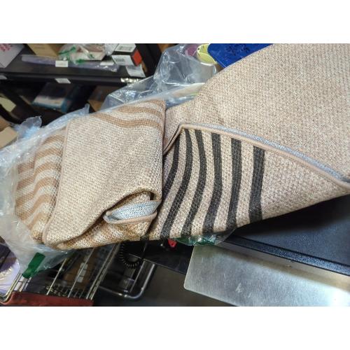 Lahome Modern Rainbow Round Rug, 6ft Easy Jute Circle Patio Rug Washable Indoor Outdoor Rugs for Living Room, Farmhouse Natural Round Area Rug Contemporary Carpet for Entryway Backyard