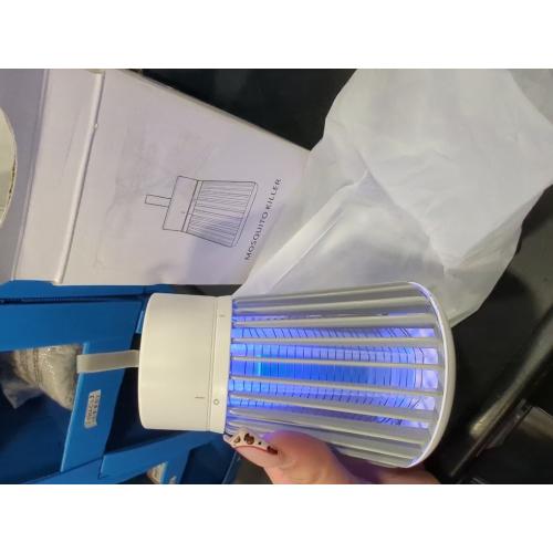 YOOYHHOME Mosquito Zapper, Rechargeable Bug Zapper with Safety Grid for Home and Camping, USB Charging Cordless Design, Purple Light Insect Killer for Indoor Outdoor Patio