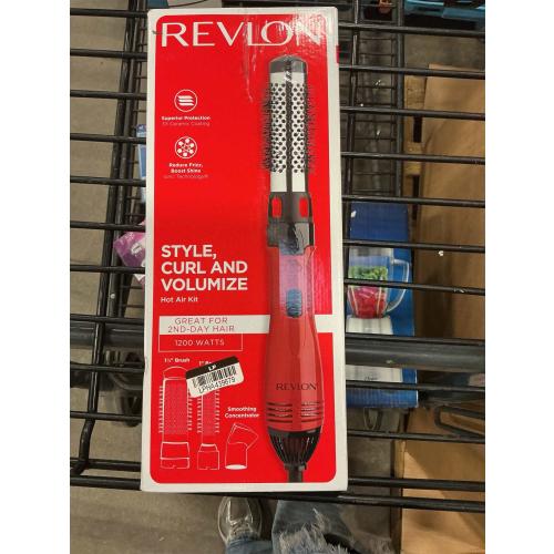 Revlon 1200W Perfect Style Hot Air Kit | Style, Curl, and Volumize, 3 Piece Set