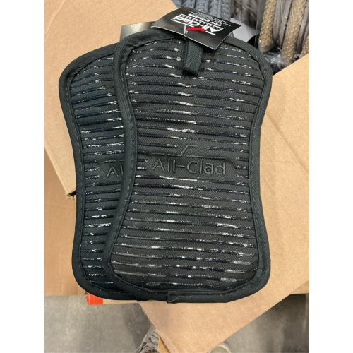 All-Clad Cotton Pot Holder, 2 Pack, Black