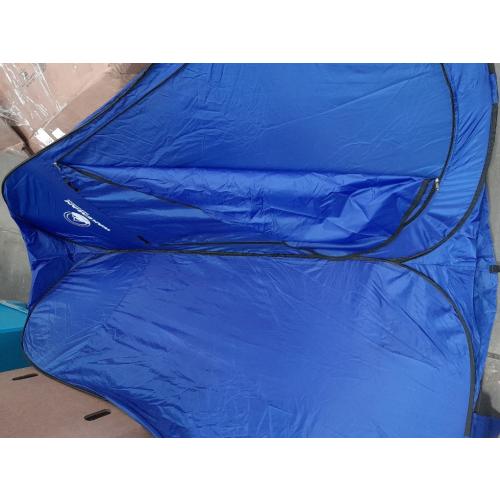 Wolfwise Pop Up Shower Tent, Portable Instant Changing Tent with Ventilation Window & Carry Bag, Privacy Bathroom Toilet Tent for Beach, Camping & Outdoor, Width 47.2 , Height 82.7 , Blue