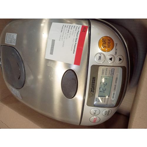 Zojirushi NS-TSC10 5-1/2-Cup (Uncooked) Micom Rice Cooker and Warmer, 1.0-Liter