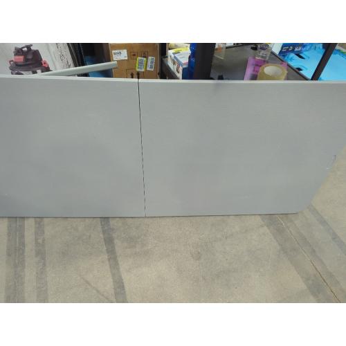 Cosco 3-ft x 6-ft Indoor or Outdoor Rectangle Resin Gray Folding Banquet Table